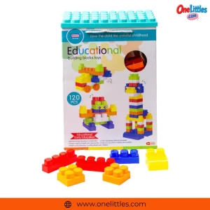 Educational Building Blocks - 120 Multicolor DIY Bricks Toy