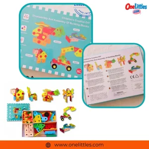 Disassemble & Assemble DIY Building Blocks