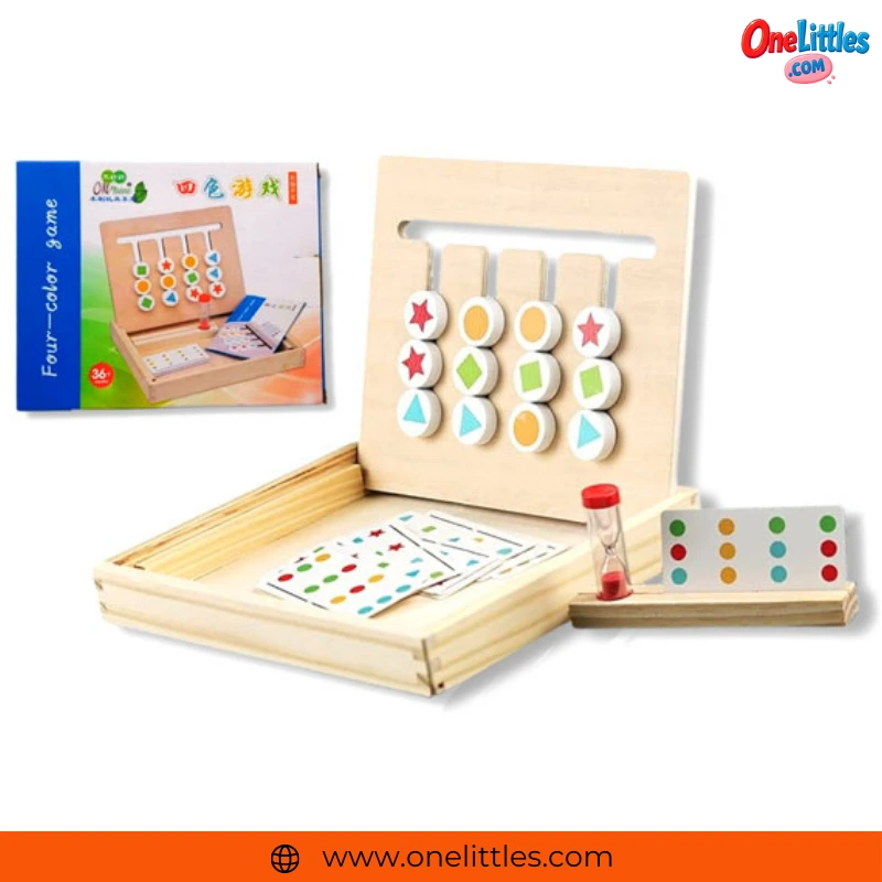 Four Color Logic Line Game