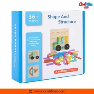 Shape and Structure Making wooden Puzzle Game